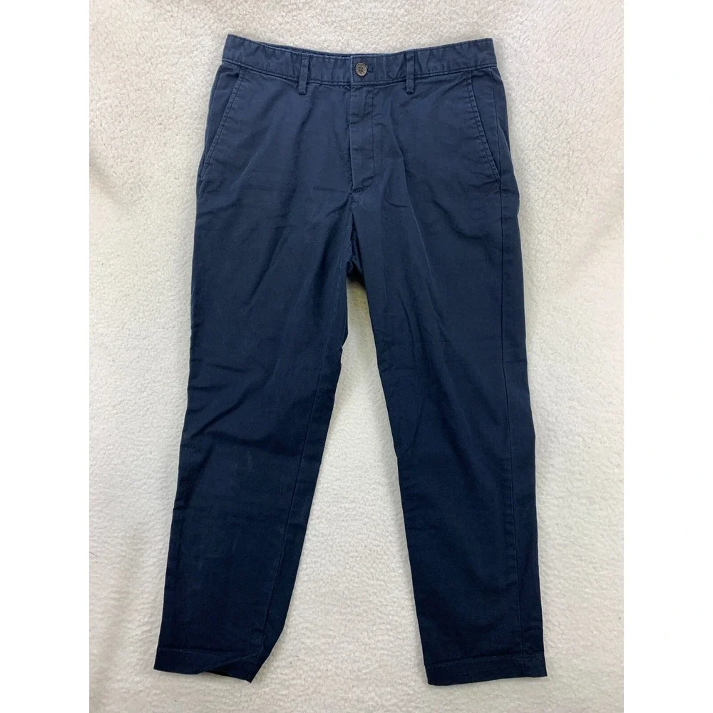 Banana Republic Chino Slim Athletic Pants Mens 31x30 Beige Navy Gray Lot of 3